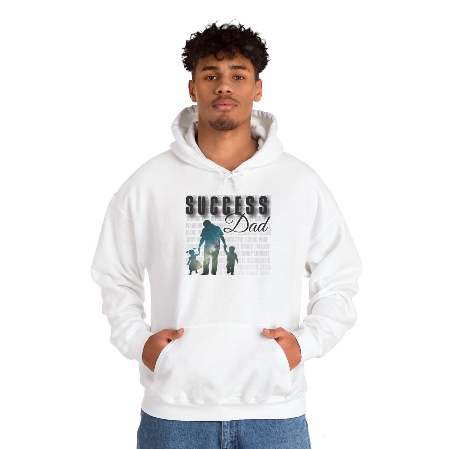 #1 Success Dad sweatshirt celebrates, empowers, and honors the true essence of fatherhood. (Unisex)