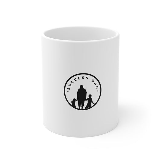#1 Success Dad mug celebrates, empowers, and honors the true essence of fatherhood.