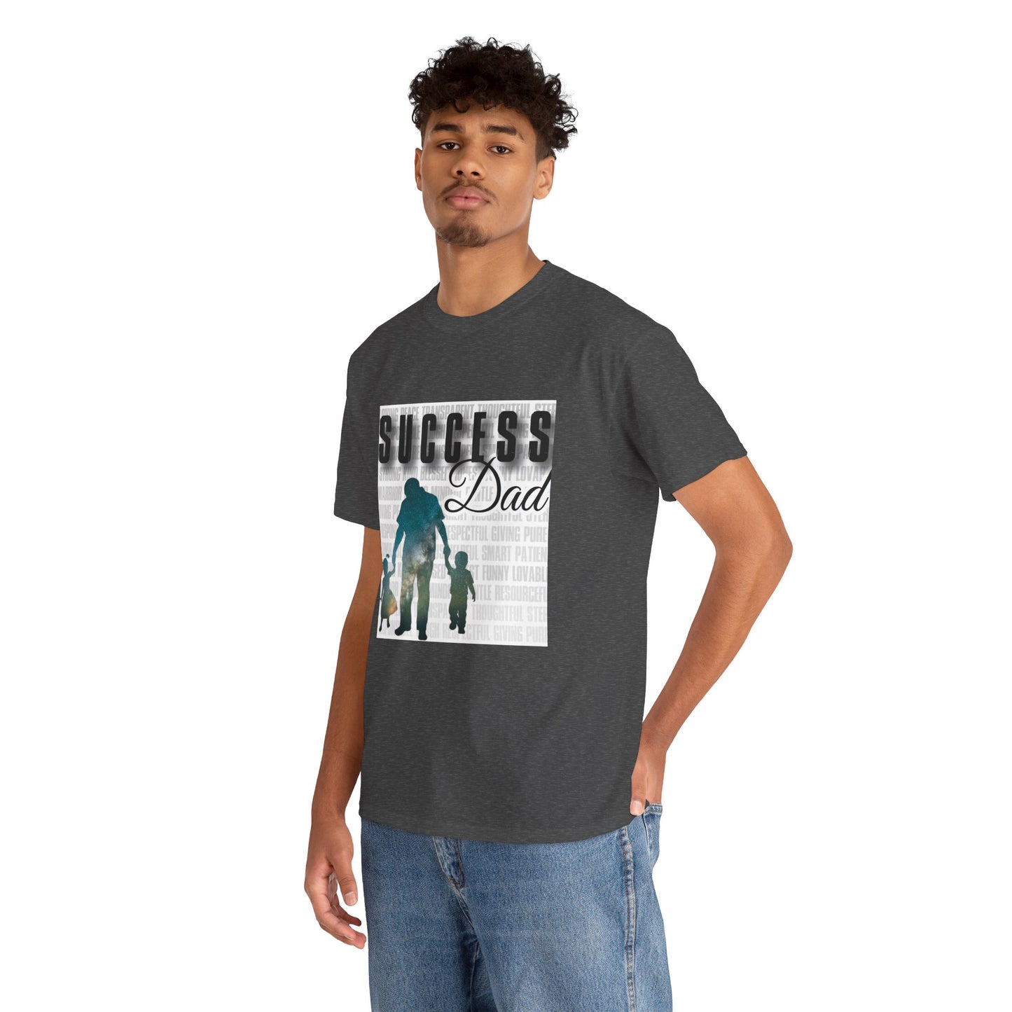 #1 Success Dad T-shirt celebrates, empowers, and honors the true essence of fatherhood. (Unisex).