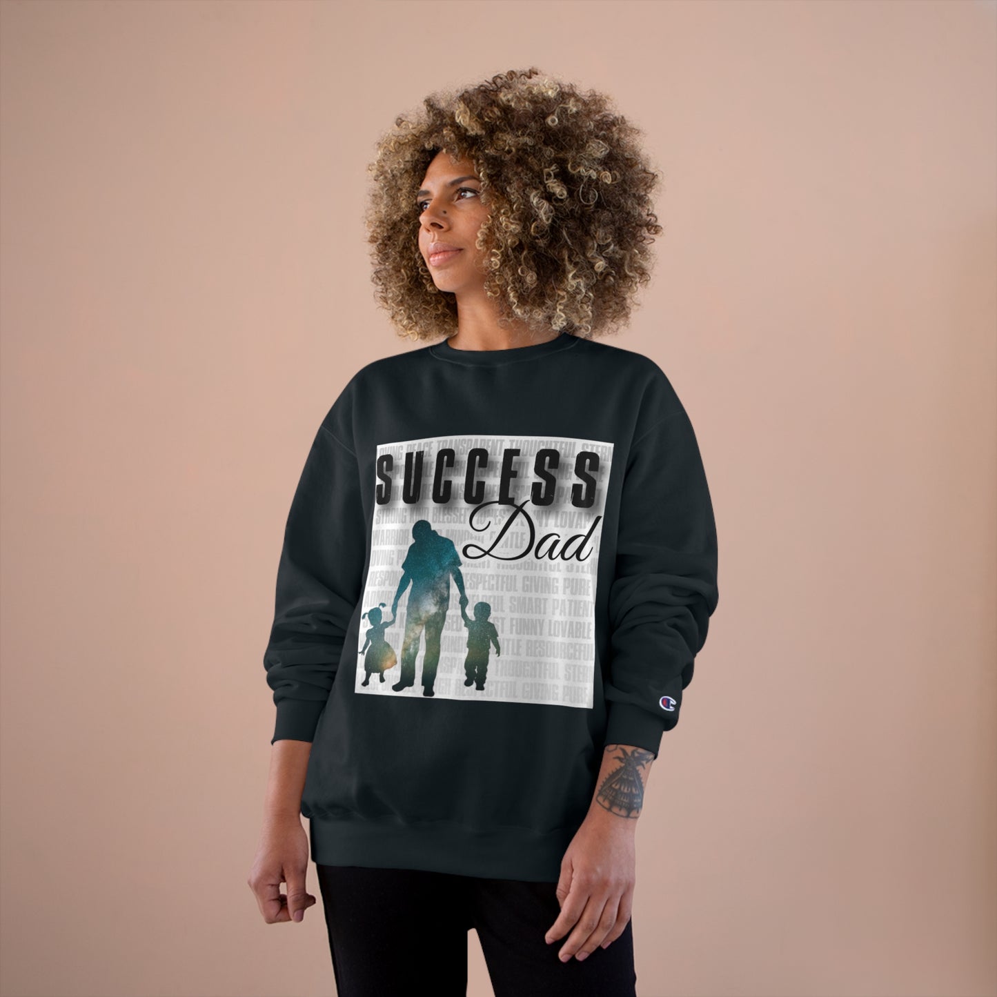 #1 Success Dad T-Sweatshirt celebrates, empowers, and honors the true essence of fatherhood.