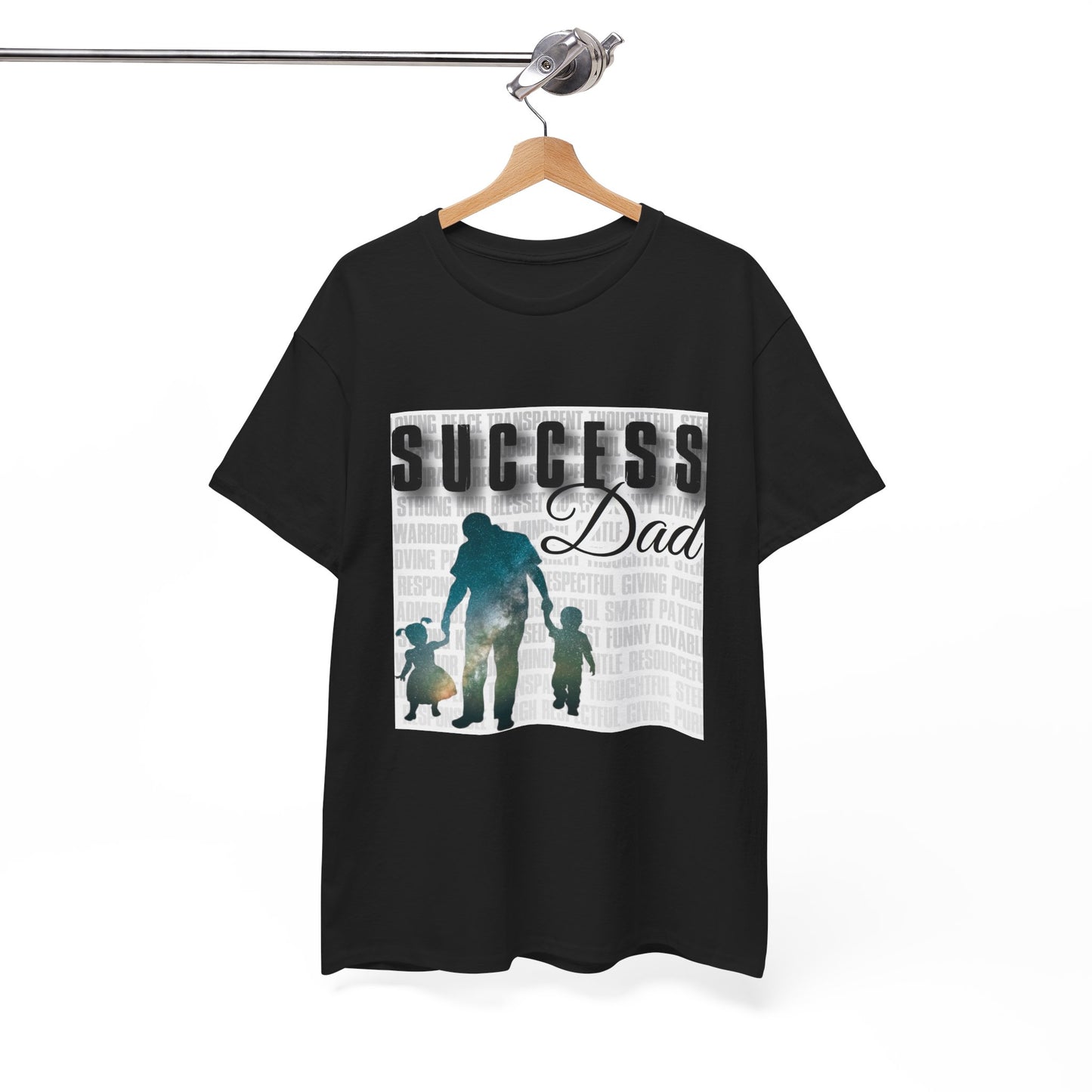 #1 Success Dad T-shirt celebrates, empowers, and honors the true essence of fatherhood. (Unisex).
