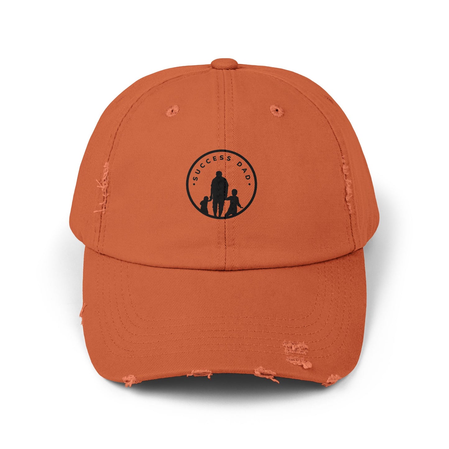 #1 Success Dad Distressed Cap celebrates, empowers, and honors the true essence of fatherhood.  (Unisex)