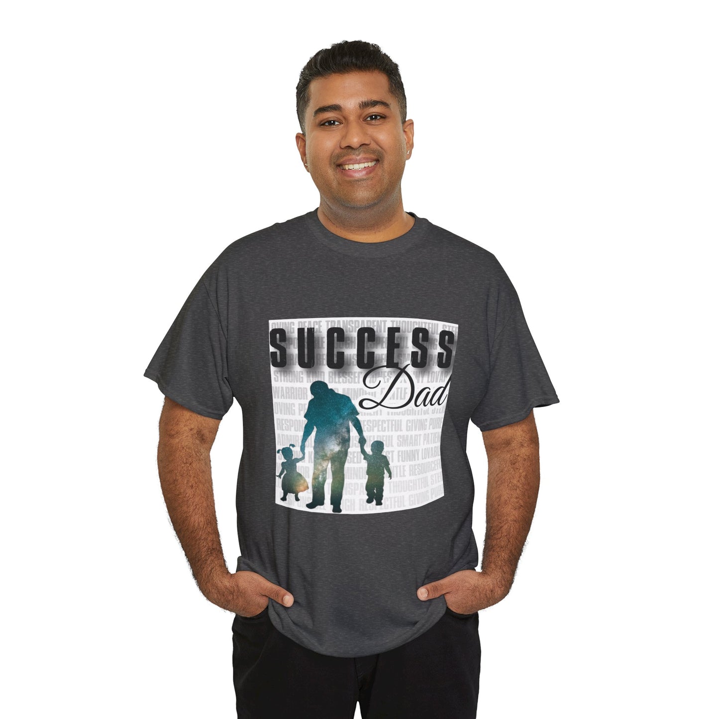 #1 Success Dad T-shirt celebrates, empowers, and honors the true essence of fatherhood. (Unisex).
