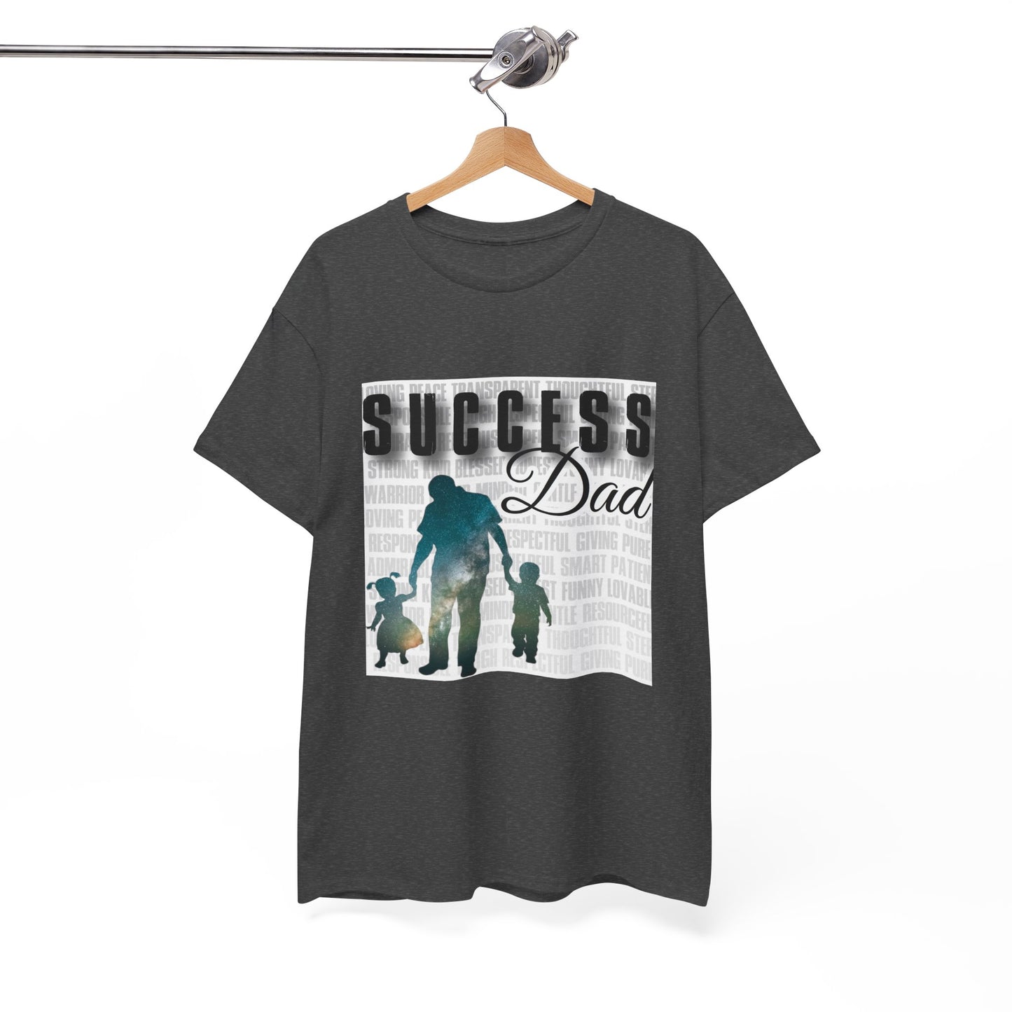 #1 Success Dad T-shirt celebrates, empowers, and honors the true essence of fatherhood. (Unisex).