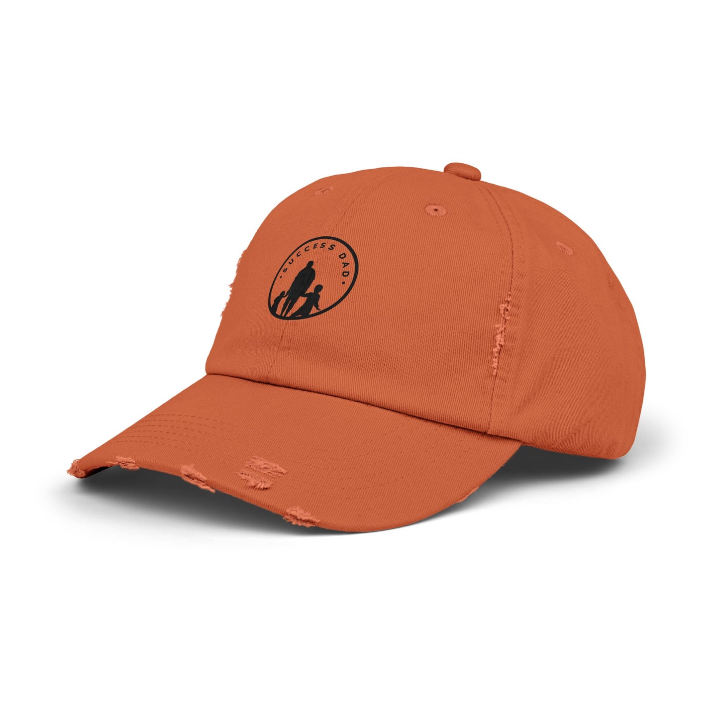 #1 Success Dad Distressed Cap celebrates, empowers, and honors the true essence of fatherhood.  (Unisex)