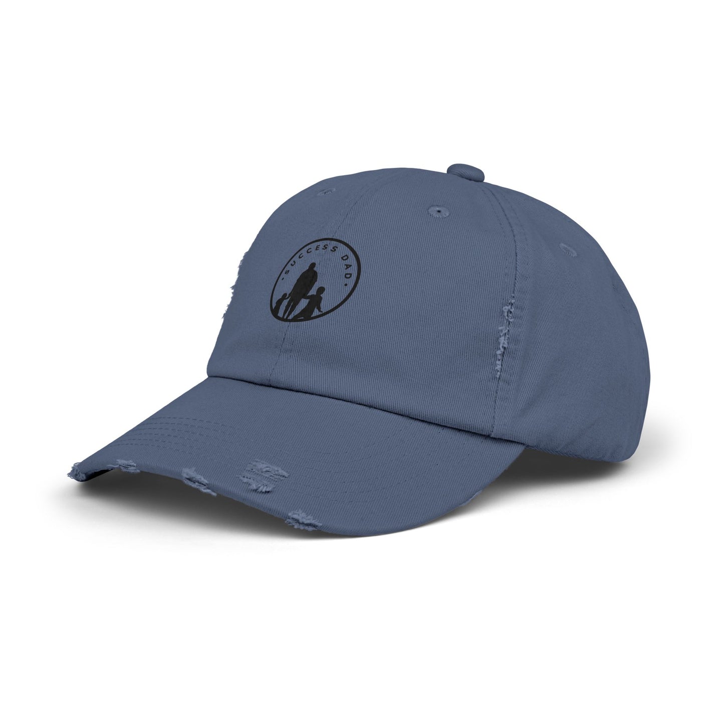 #1 Success Dad Distressed Cap celebrates, empowers, and honors the true essence of fatherhood.  (Unisex)