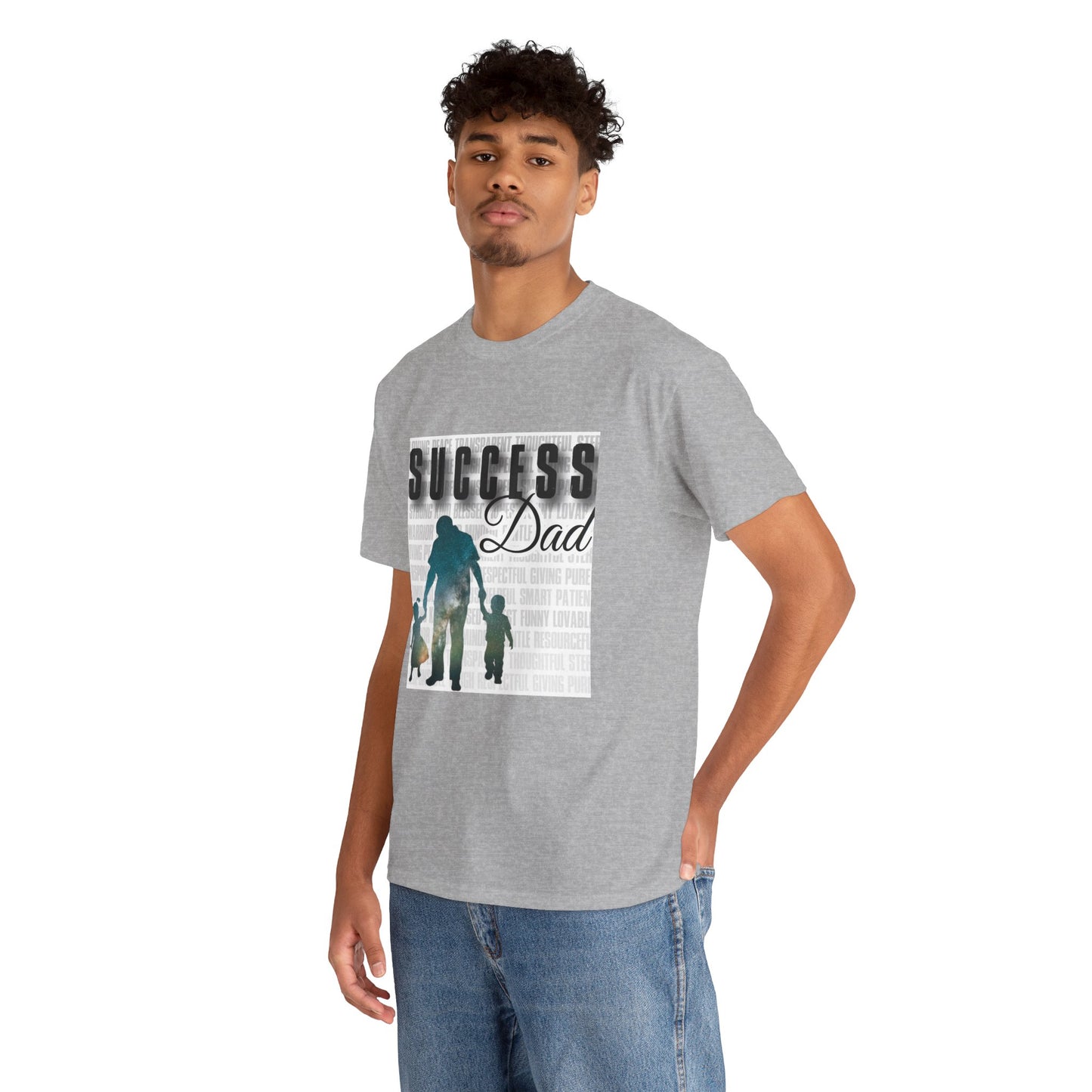 #1 Success Dad T-shirt celebrates, empowers, and honors the true essence of fatherhood. (Unisex).